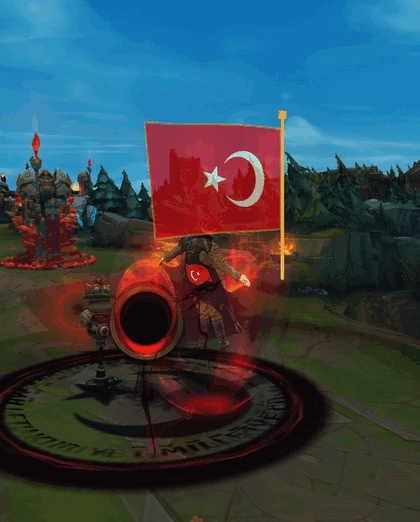 Atatürk Swain R Büyük Taarruz Türk Bayrağı GIF