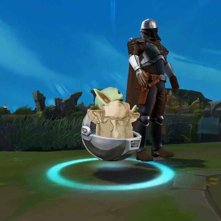 Baby Yoda Veigar B Din Djarin